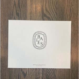 Diptyque baies diffuser box